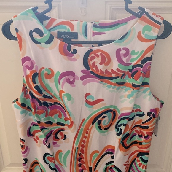 NWT ALYX Watercolor Dress - Picture 2 of 6